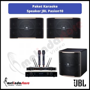Paket Karaoke Speaker JBL Pasion 10 - No Touchscreen & Player